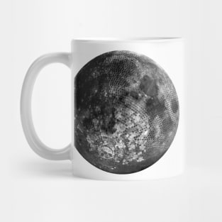 Disco Ball Full Moon Mug